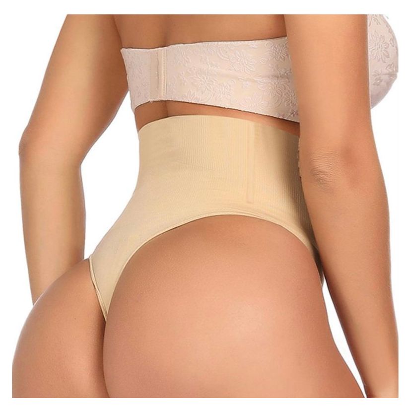Miracle Shapers  Anti Roll G-String Nude - North Beach Boutique