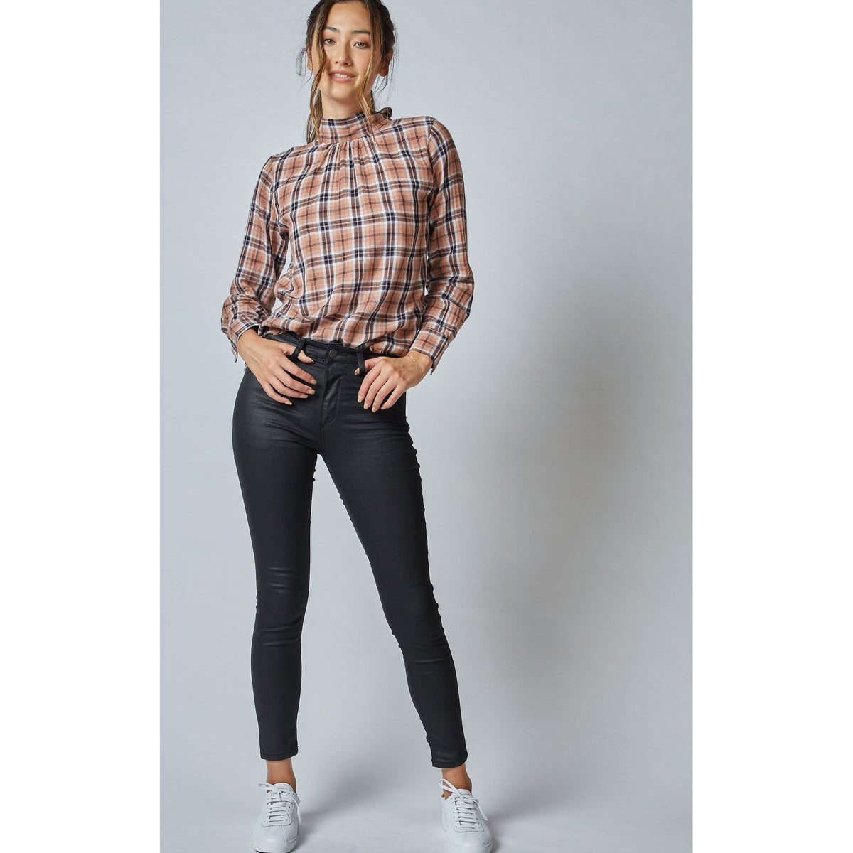 DCD | Lauren Mid Rise Coated Jeans