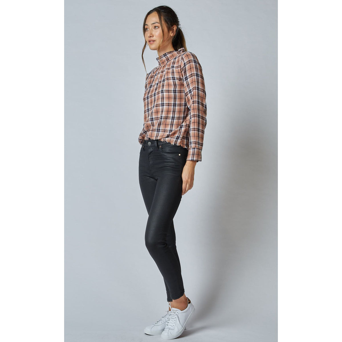 DCD | Lauren Mid Rise Coated Jeans