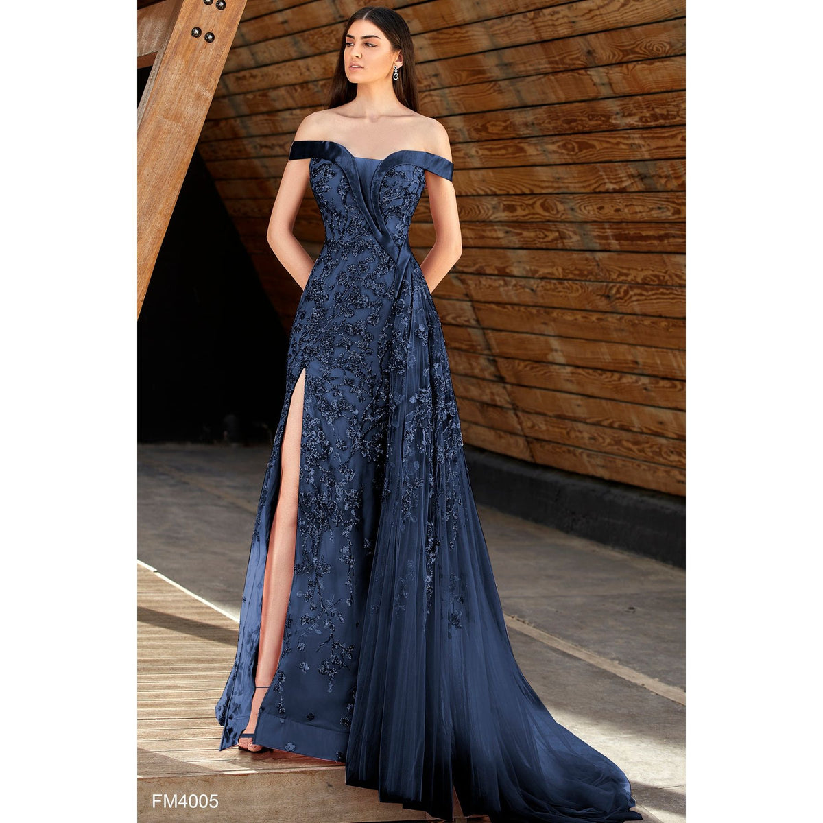 AZZURE COUTURE | FM4005 - Navy