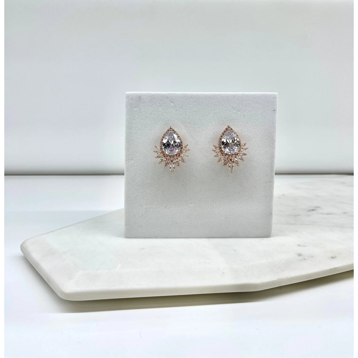 ANNABELLE | RoseGold Crystal Earring