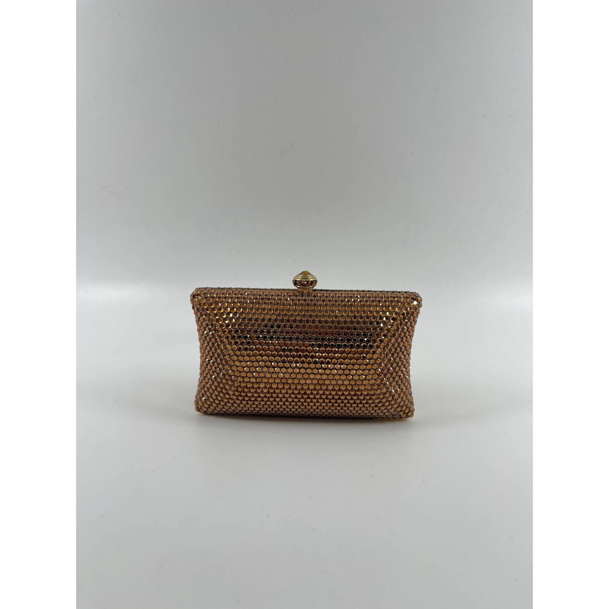 Crystal Brown Mini Clutch