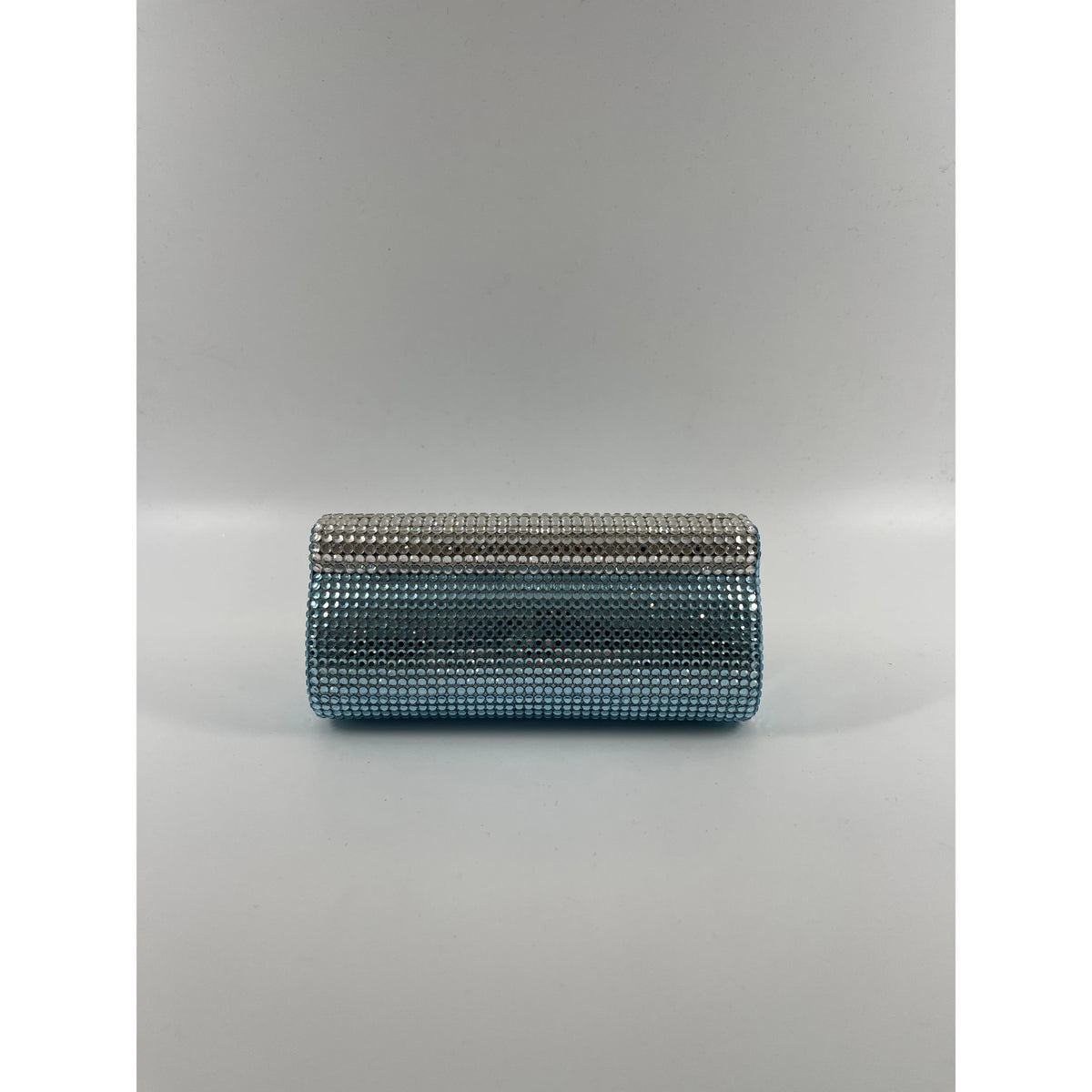 Blue/Silver Crystal Mini Clutch