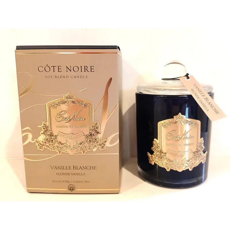 COTE NOIRE | BLOND VANILLA - GOLD BADGE CANDLES