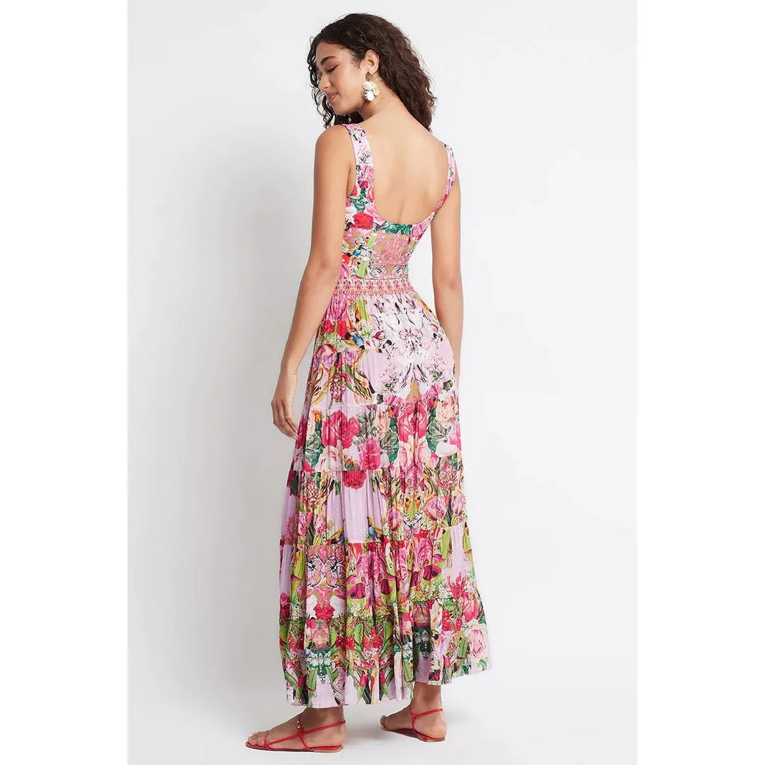 CZARINA | Every Flower Blossoms Maxi Skirt